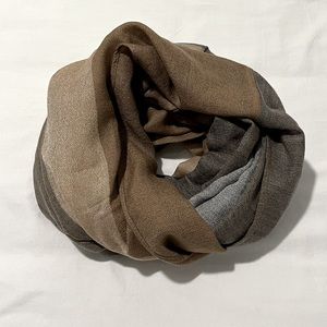 H&M Brown and Gray Scarf